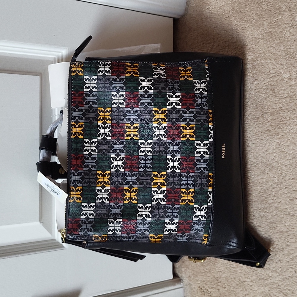 Fossil Elina Convertible Backpack/Bag, New With Tags